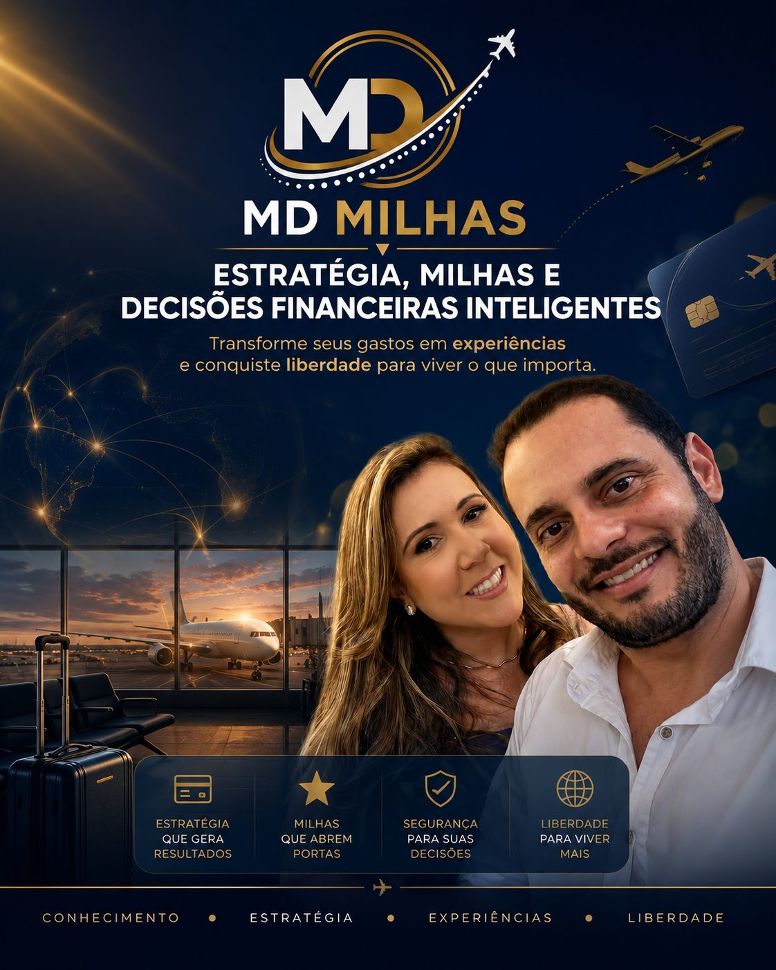 Capa do e-book MD Milhas — Estratégia, Milhas e Decisões Financeiras Inteligentes